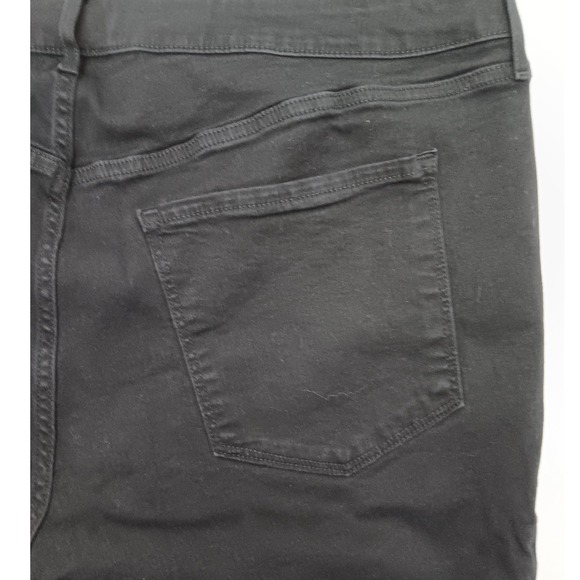 New with Tags Old Navy Rockstar Super Skinny Jeans Black Distressed Size 24 - Picture 13 of 17